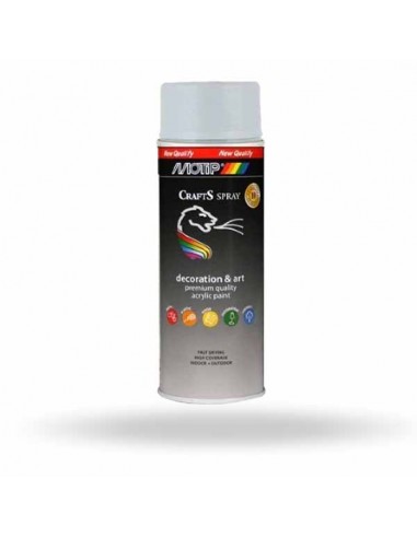 Color Spray MOTIP CRAFTS 400ml Matte White