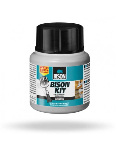 Bison-Kit contact adhesive with brush in container 125 ml