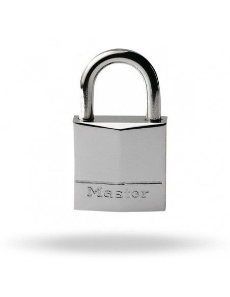 Nickel Plated Solid Brass Padlock 40mm wide 630D-640D