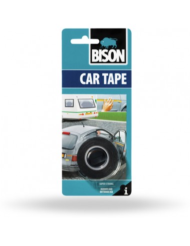 Ταινία διπλής όψης Car Tape Bison 1,5M X 19MM Μαύρο