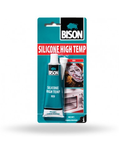 Silicon High Temp Bison Red  60ml