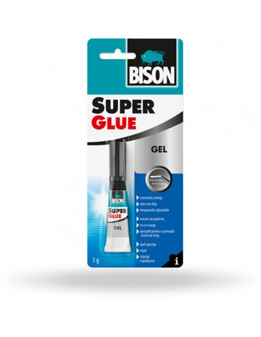 Κόλλα Super Glue Gel Bison 3g