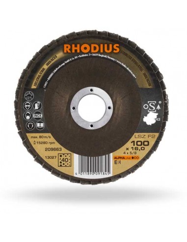Grinding Flap Disc LSZ F2 Rhodius 2